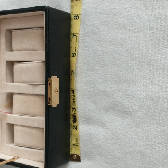 Rowallan Textured Black Watch Case with Window Top - Picture 11 of 15